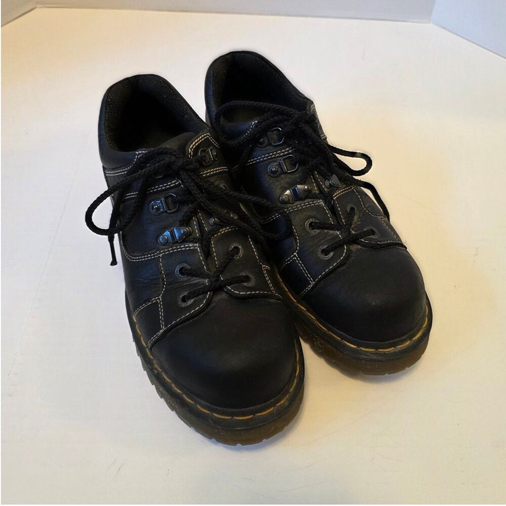 VTG y2k Black Doc Dr. Martens 8B68 Chunky Platform Mens 11